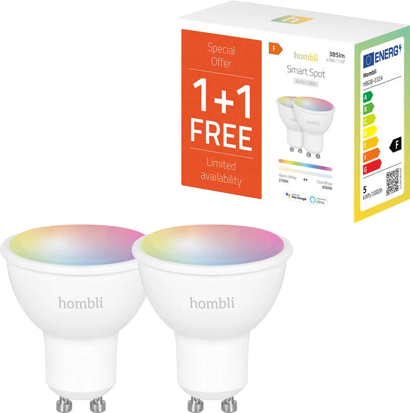 HOMBLI Smart Spot 5W RGB & CCT (GU10) V2