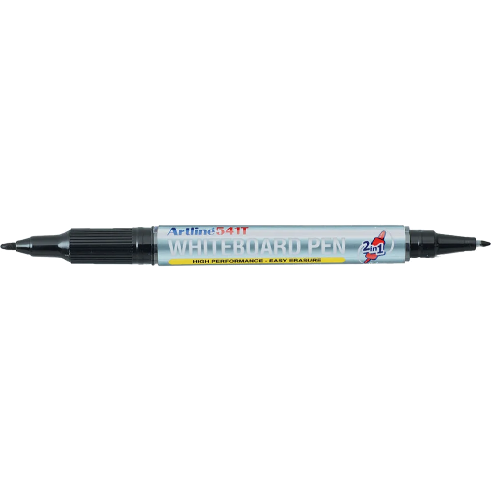 ARTLINE 541T Twin Whiteboard Marker black (12stk)