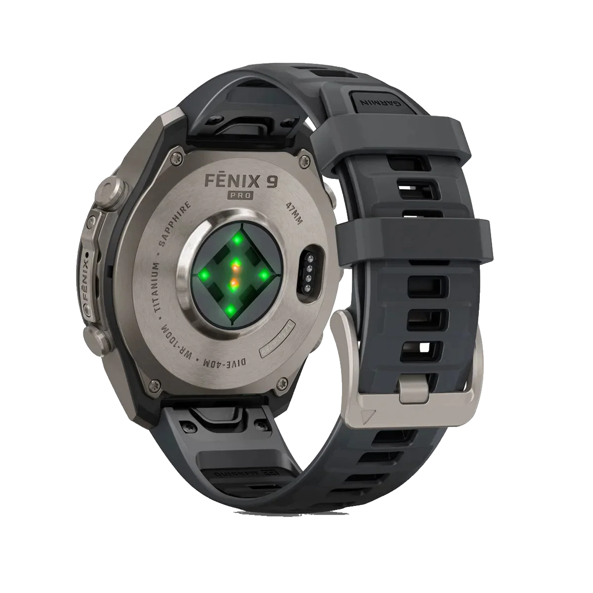 Garmin Fenix 9 Pro 47mm LTE - Grátt/Grafít