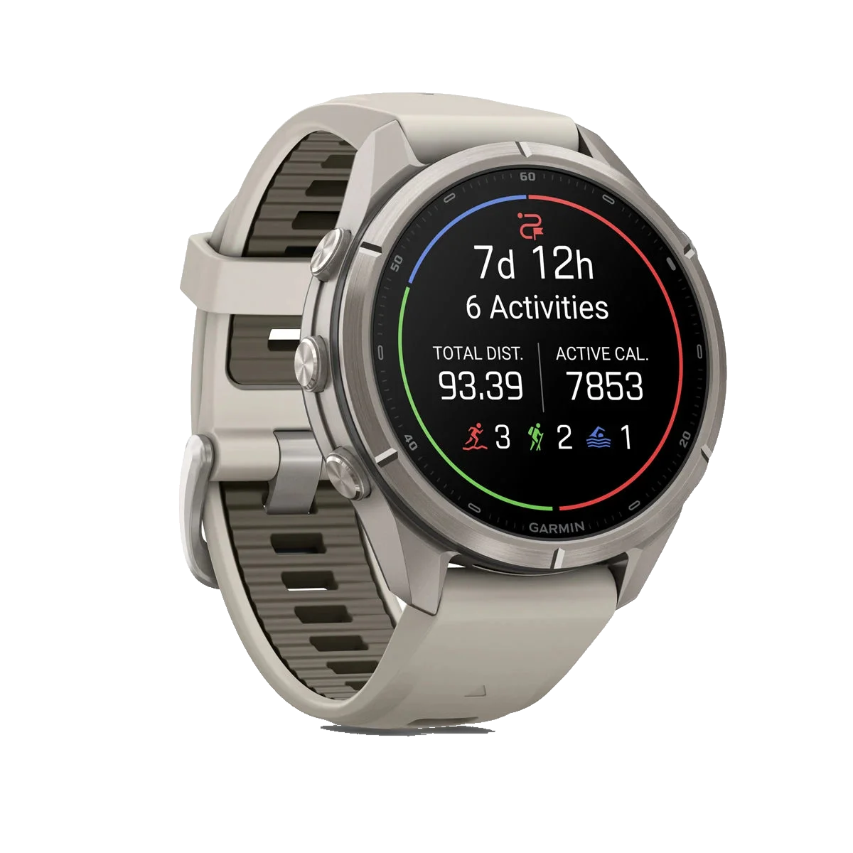 Garmin Fenix 9 Pro 43mm - Grátt