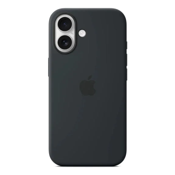 iPhone 17 Silicone hulstur með MagSafe - Svart