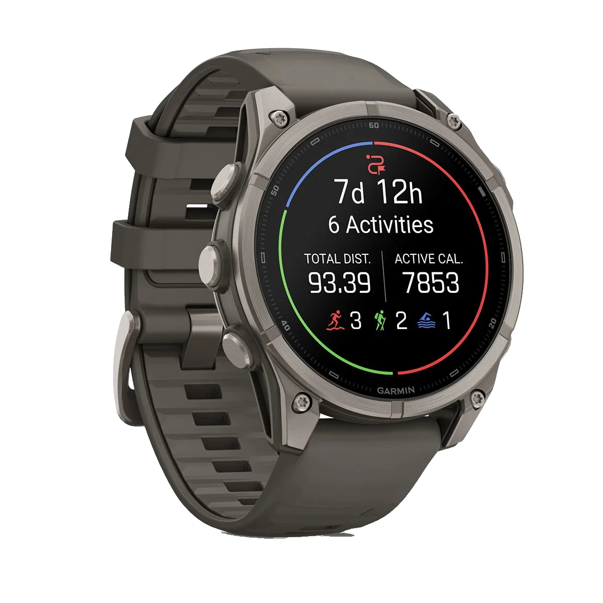 Garmin Fenix 9 47mm - Dökkgrátt
