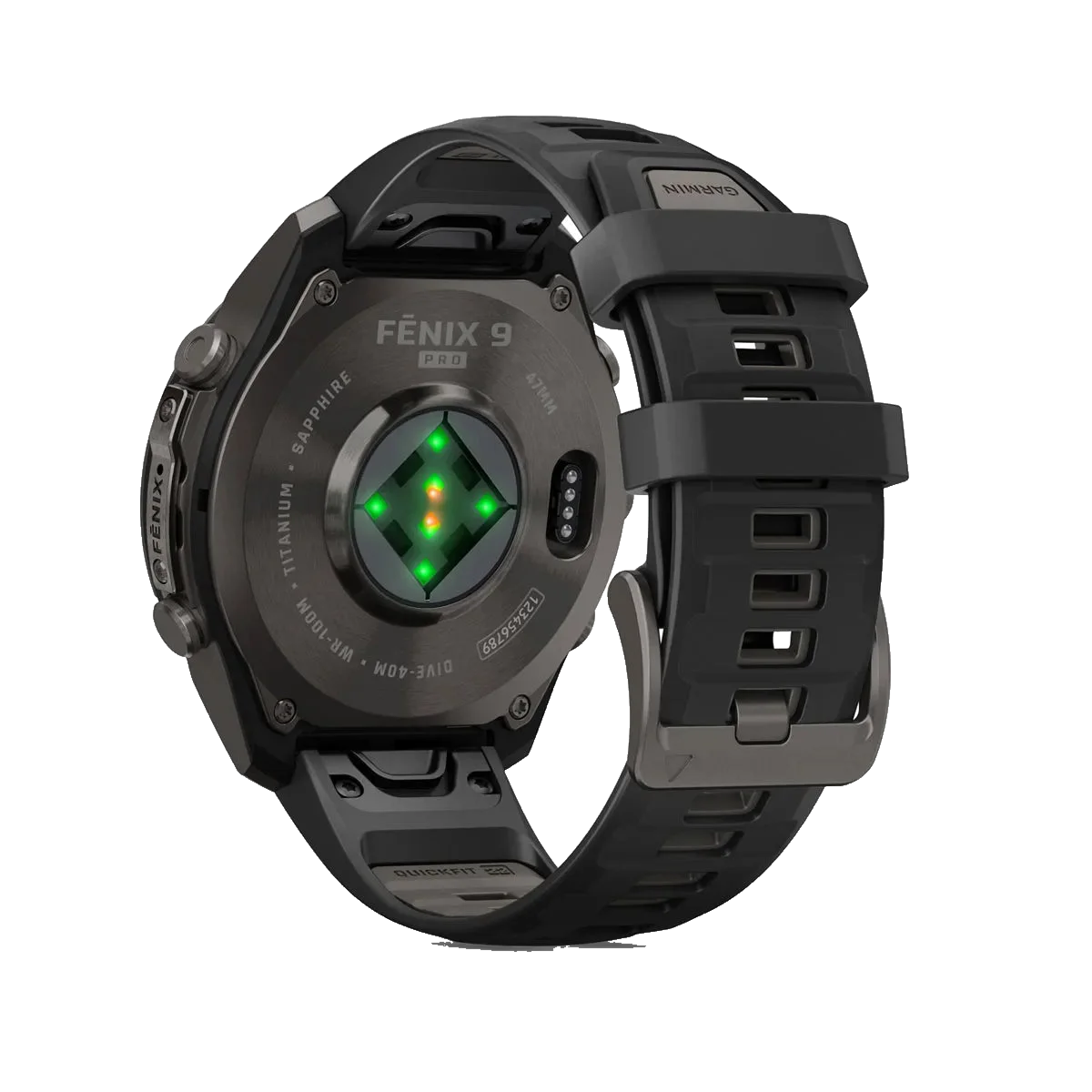 Garmin Fenix 9 Pro 47mm DLC - Svart