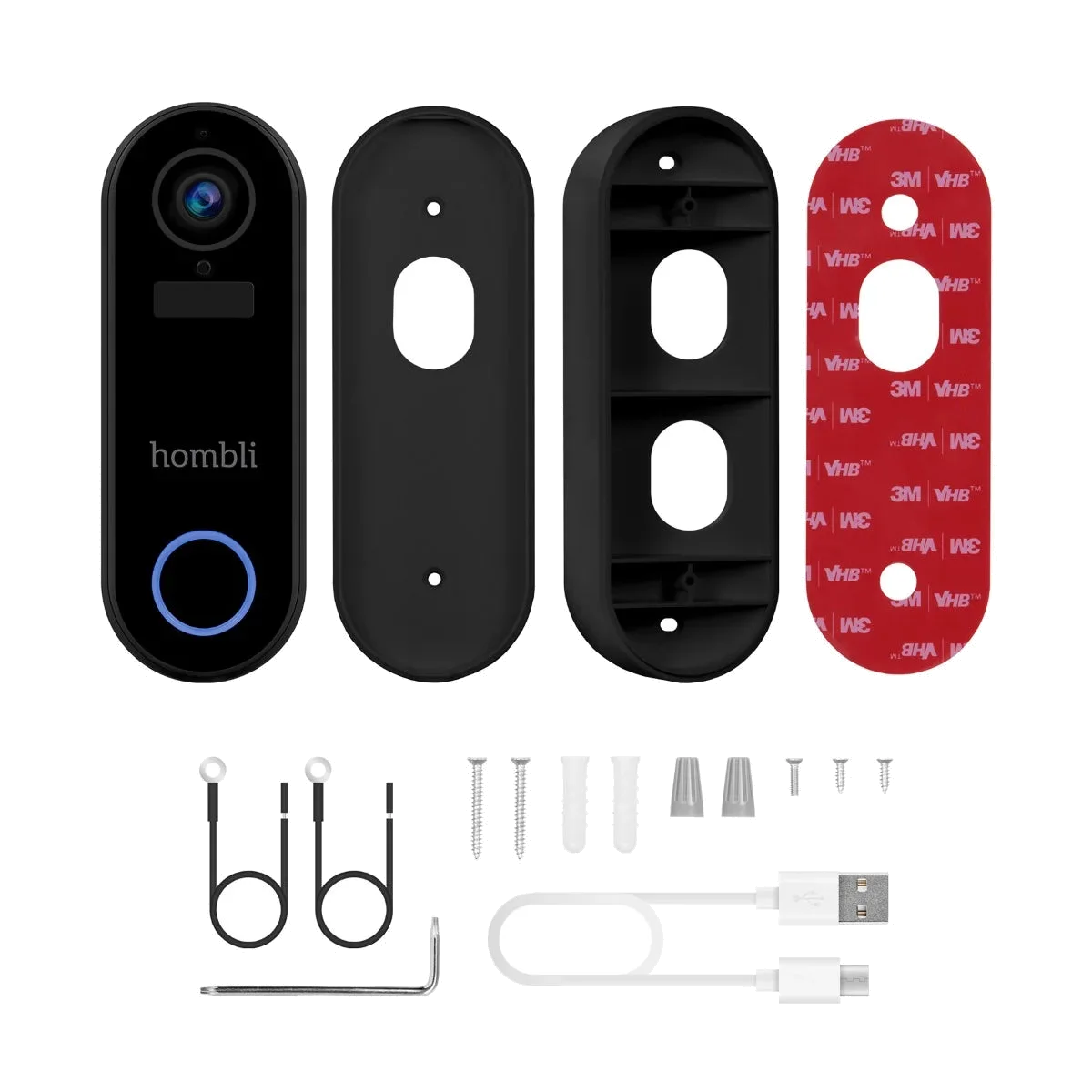 Hombli Smart Doorbell 2, White