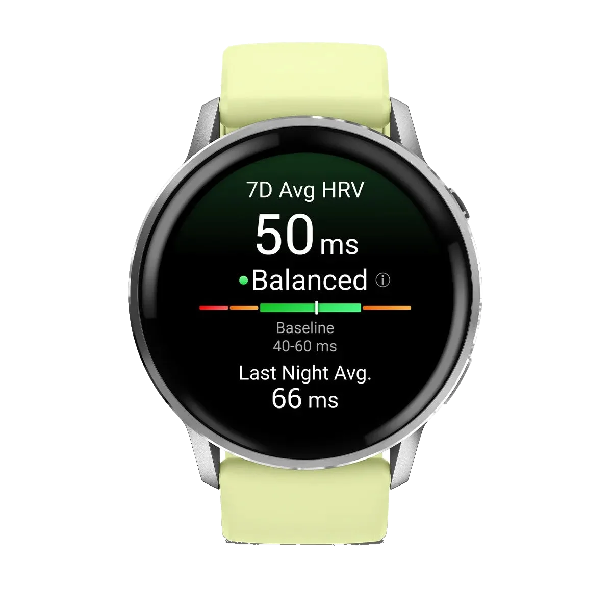 Garmin Venu 4 45mm - Silfur/gult