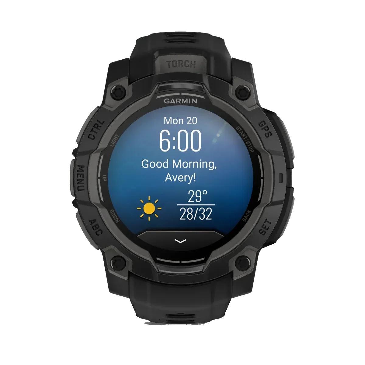 Garmin Instinct 3 45mm Amoled - Svart