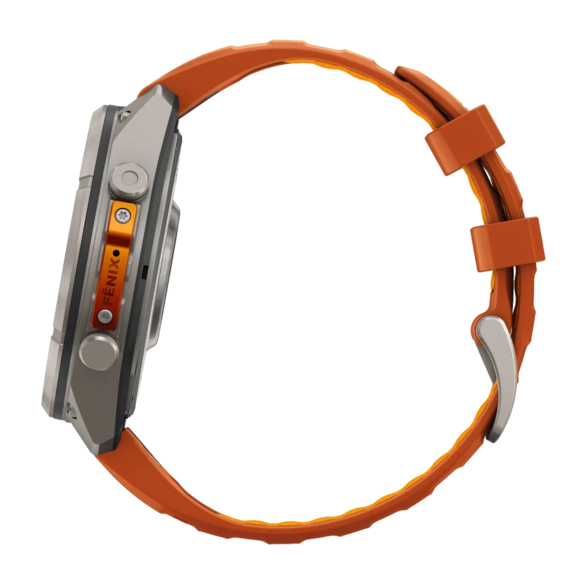 Garmin Fenix 9 Pro 47mm LTE - Grátt/appelsínugult