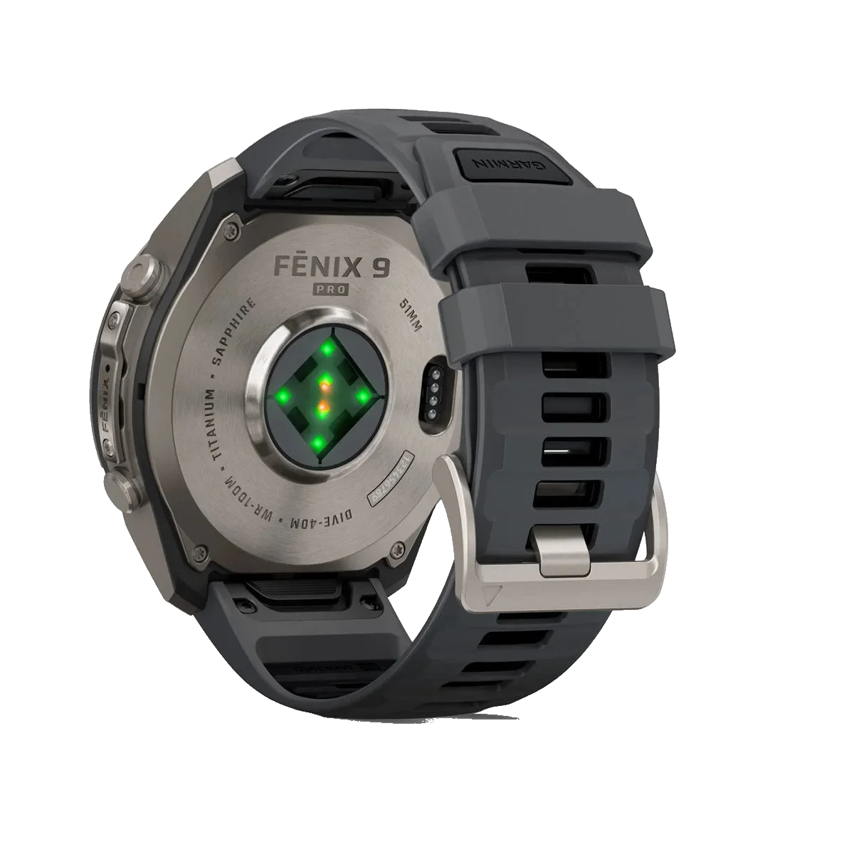 Garmin Fenix 9 Pro 51mm - Dökkgrátt