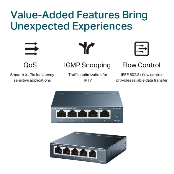 TP-LINK Switch 5G 5x10/100/1000
