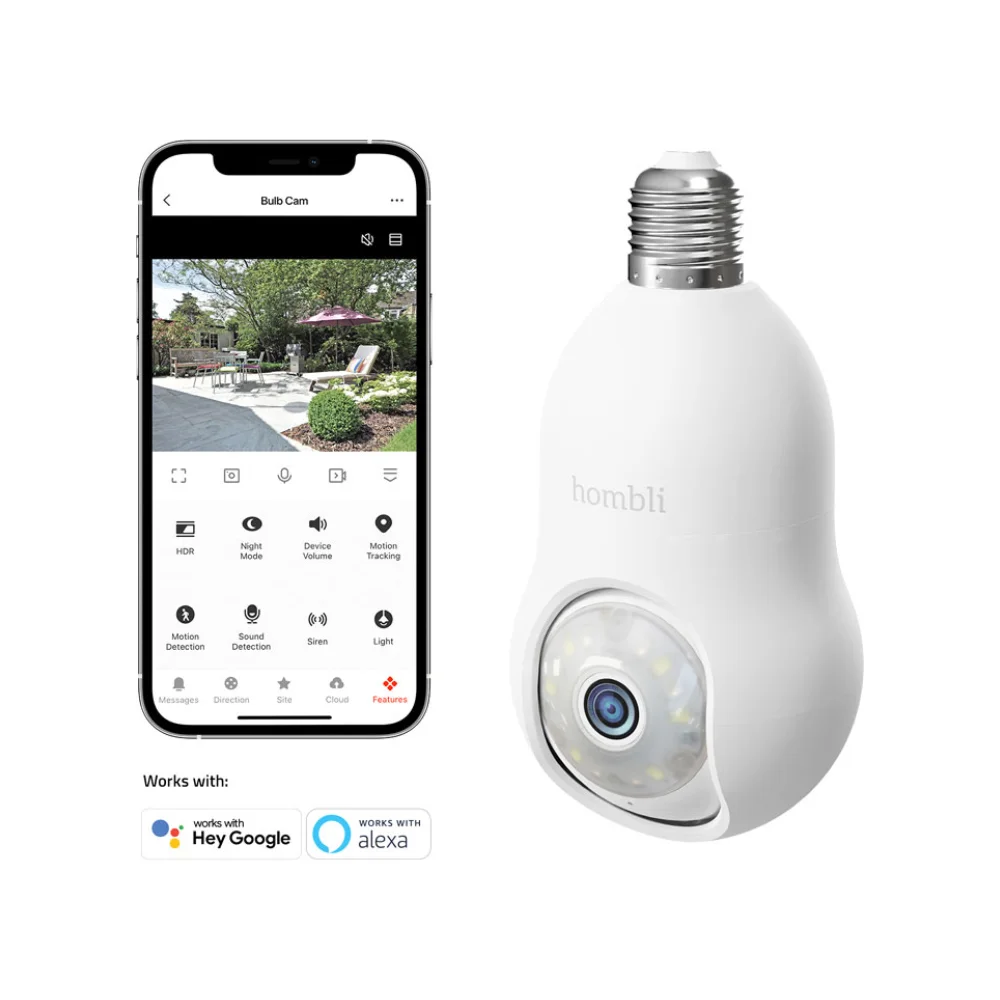 Hombli Smart Bulb Camera