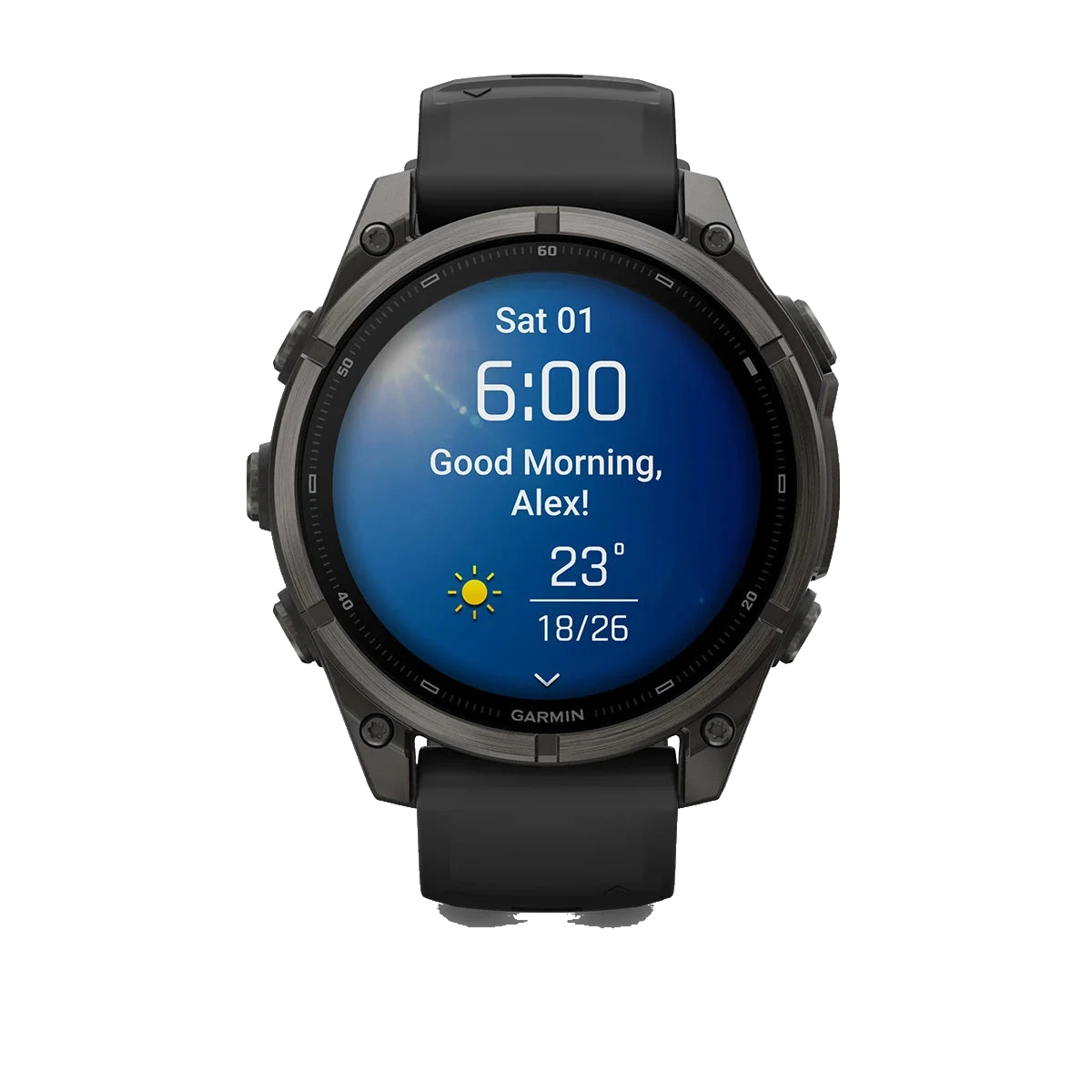 Garmin Fenix 9 47mm DLC - Svart