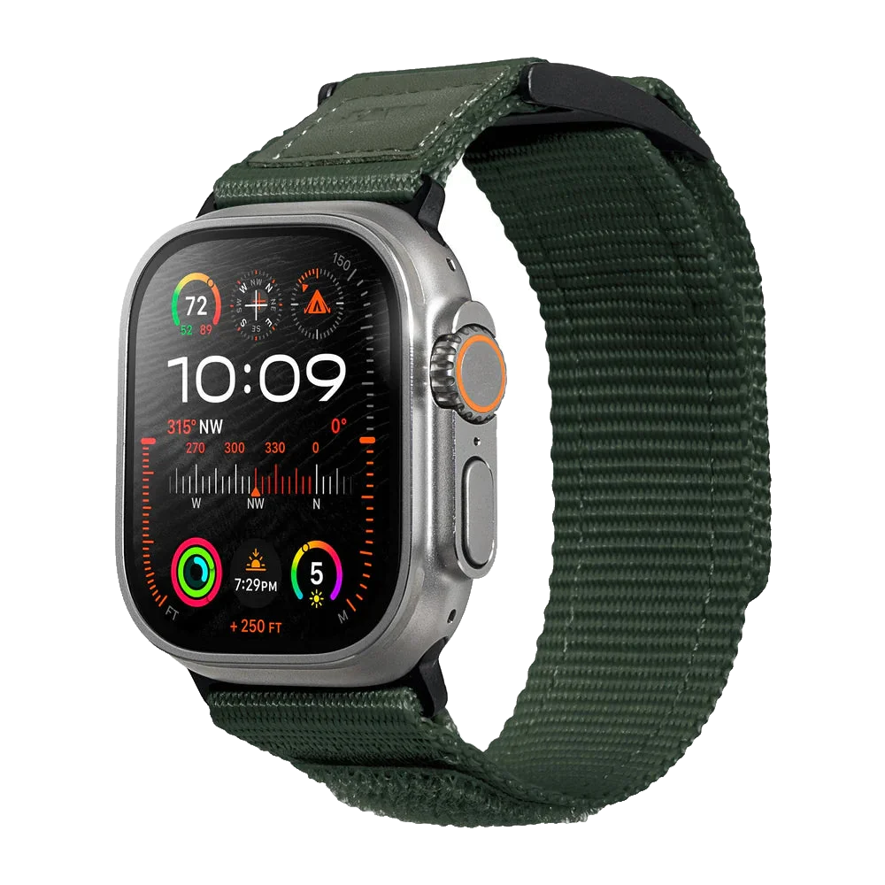 LAUT Champ Sport Watch Strap 42/44/45/49mm - Green