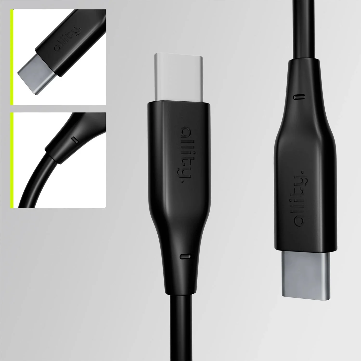 Allity USB-C - USB-C 2.0m 60W - Black