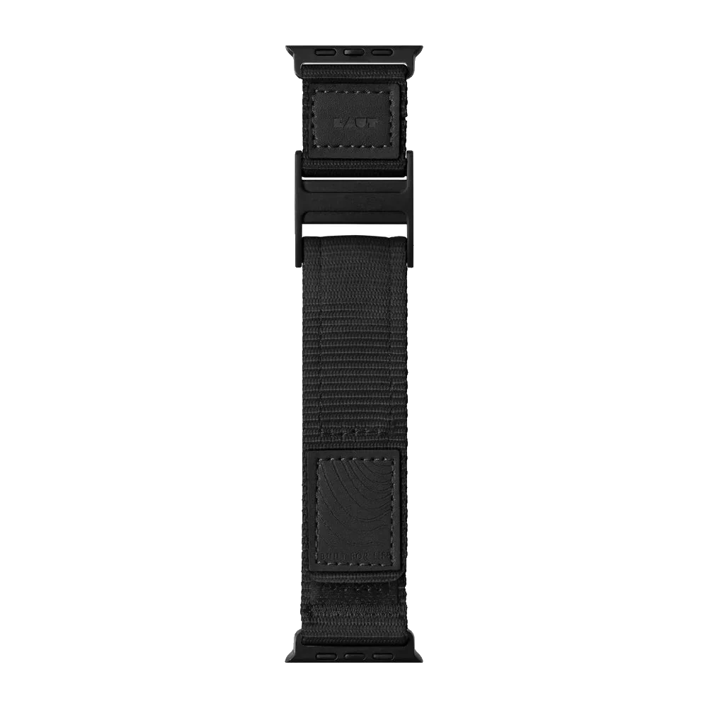 LAUT Champ Sport Watch Strap 42/44/45/49mm - Black