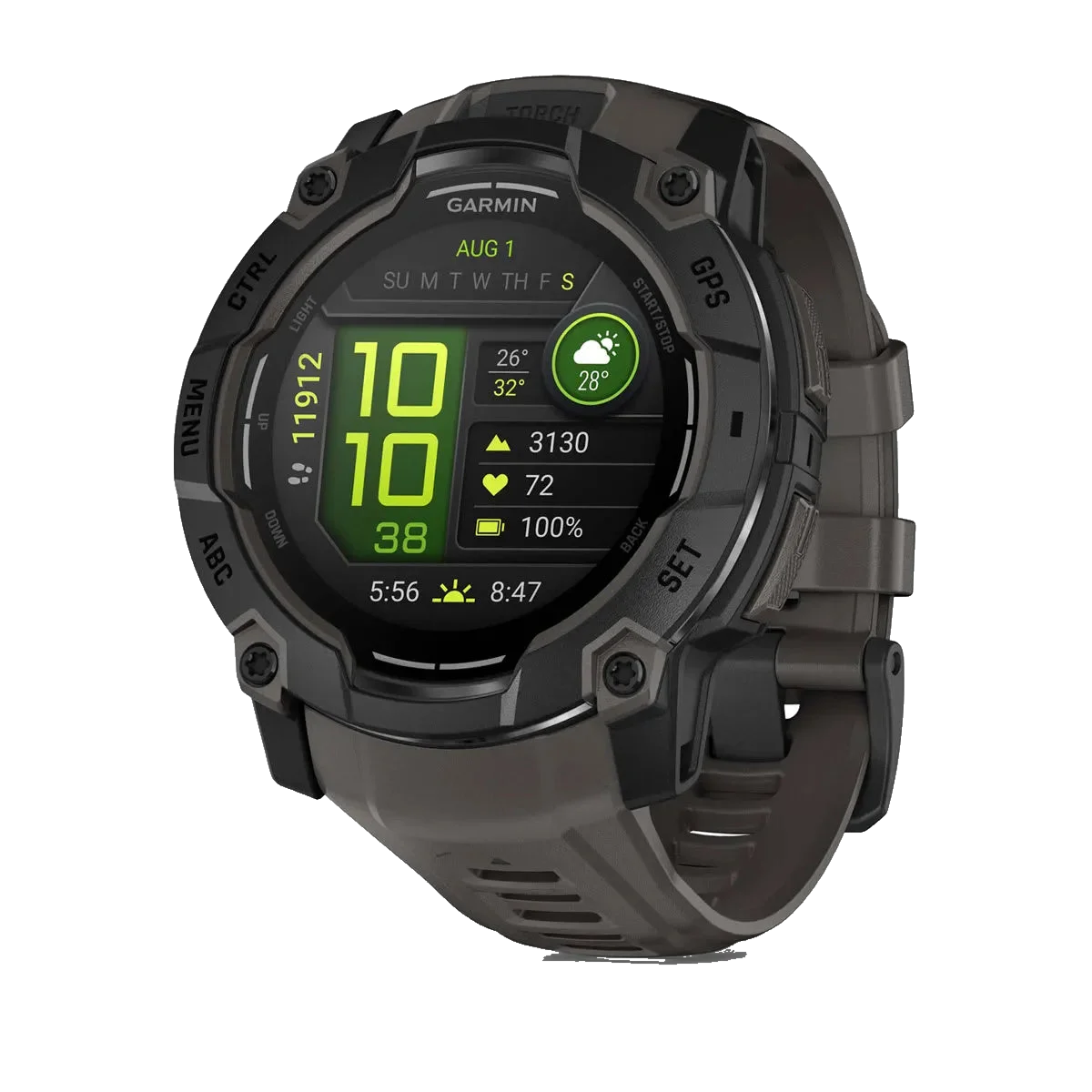 Garmin Instinct 3 50mm Amoled - Svart