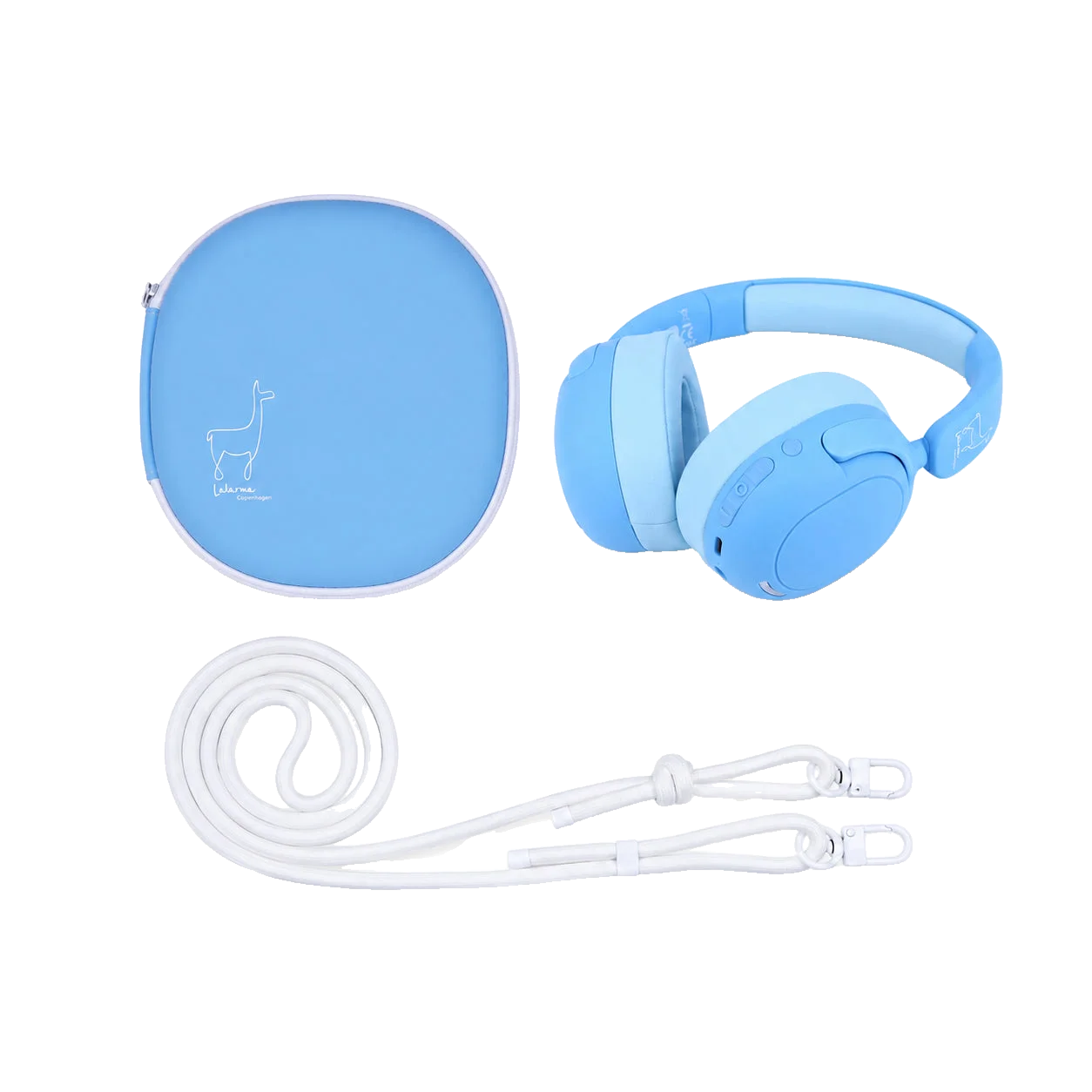 Lalarma ANC hybrid headphones - Blue