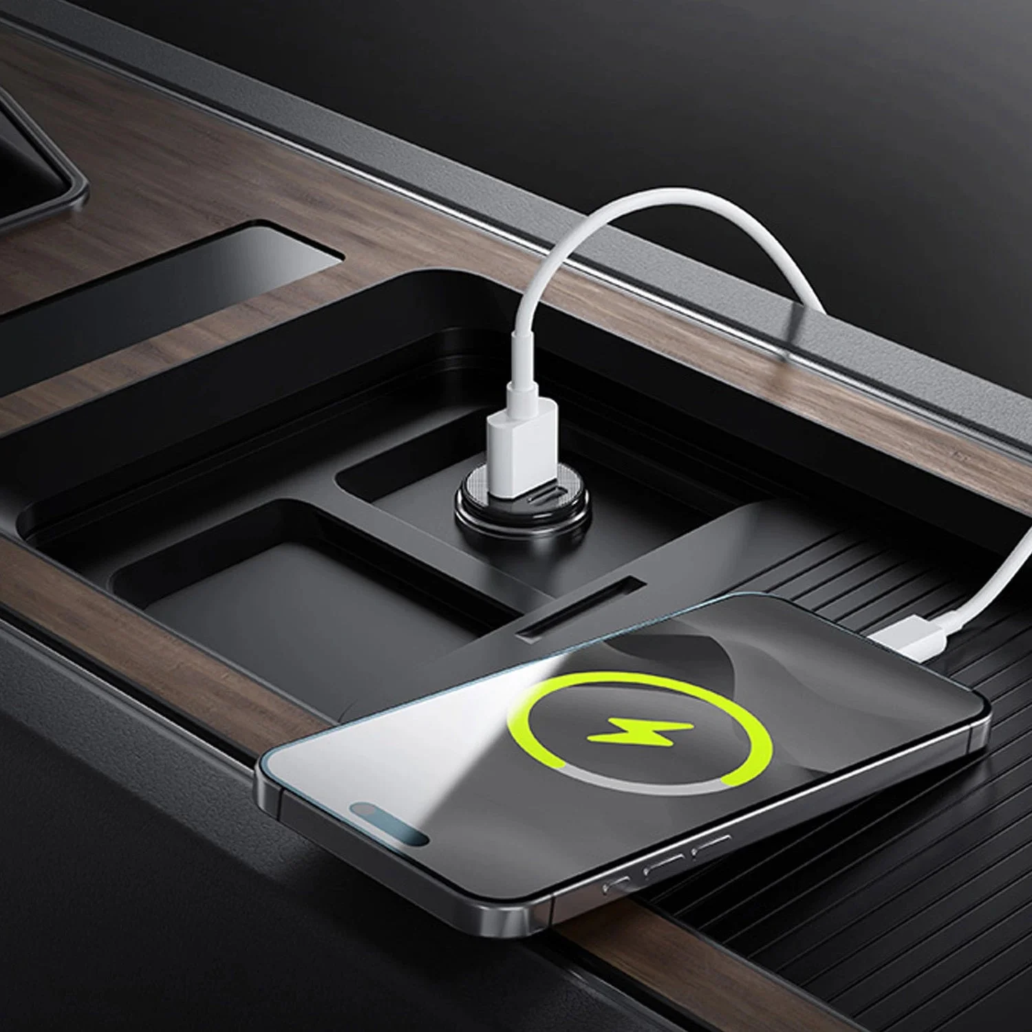 Allity Car Charger USB-C & USB-A 30w
