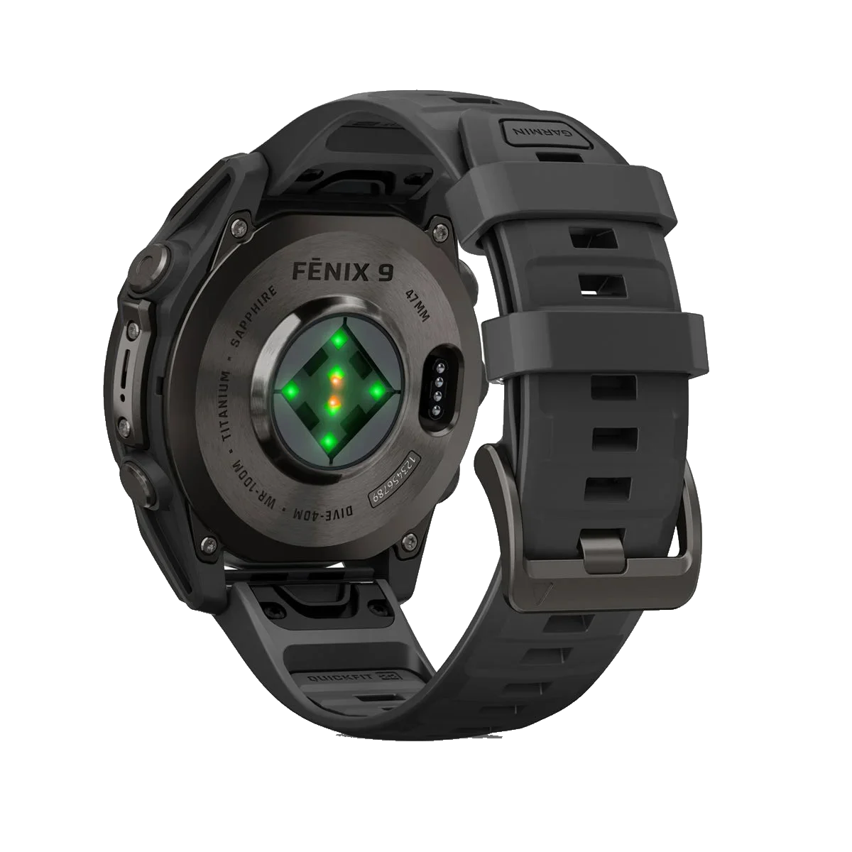 Garmin Fenix 9 47mm DLC - Svart