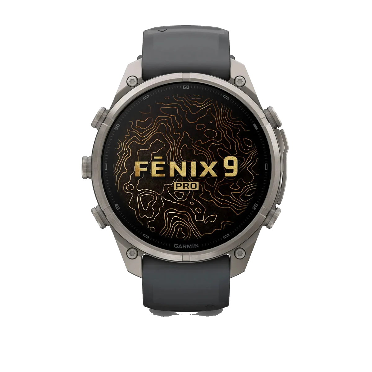 Garmin Fenix 9 Pro 47mm LTE - Grátt/Grafít