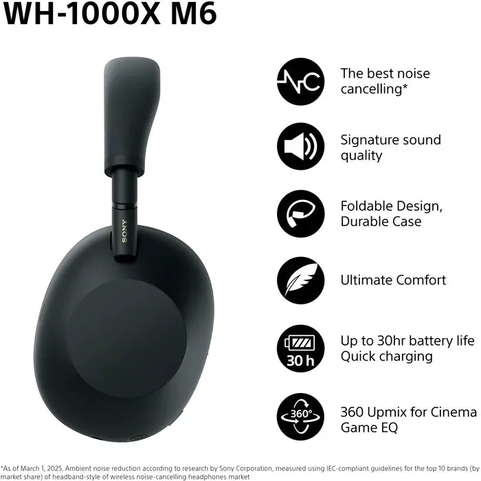 Sony WH-1000XM6