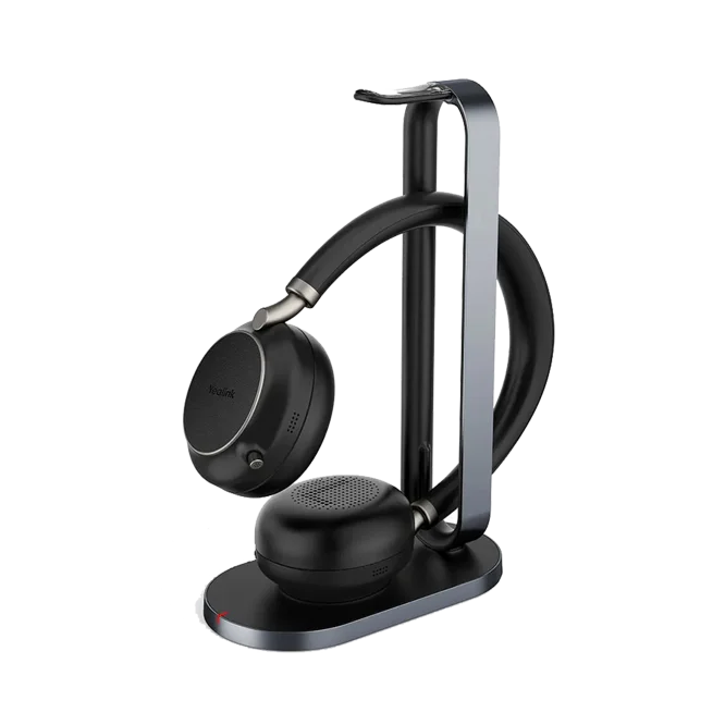 Yealink BH76 Plus w/charging stand Teams Black