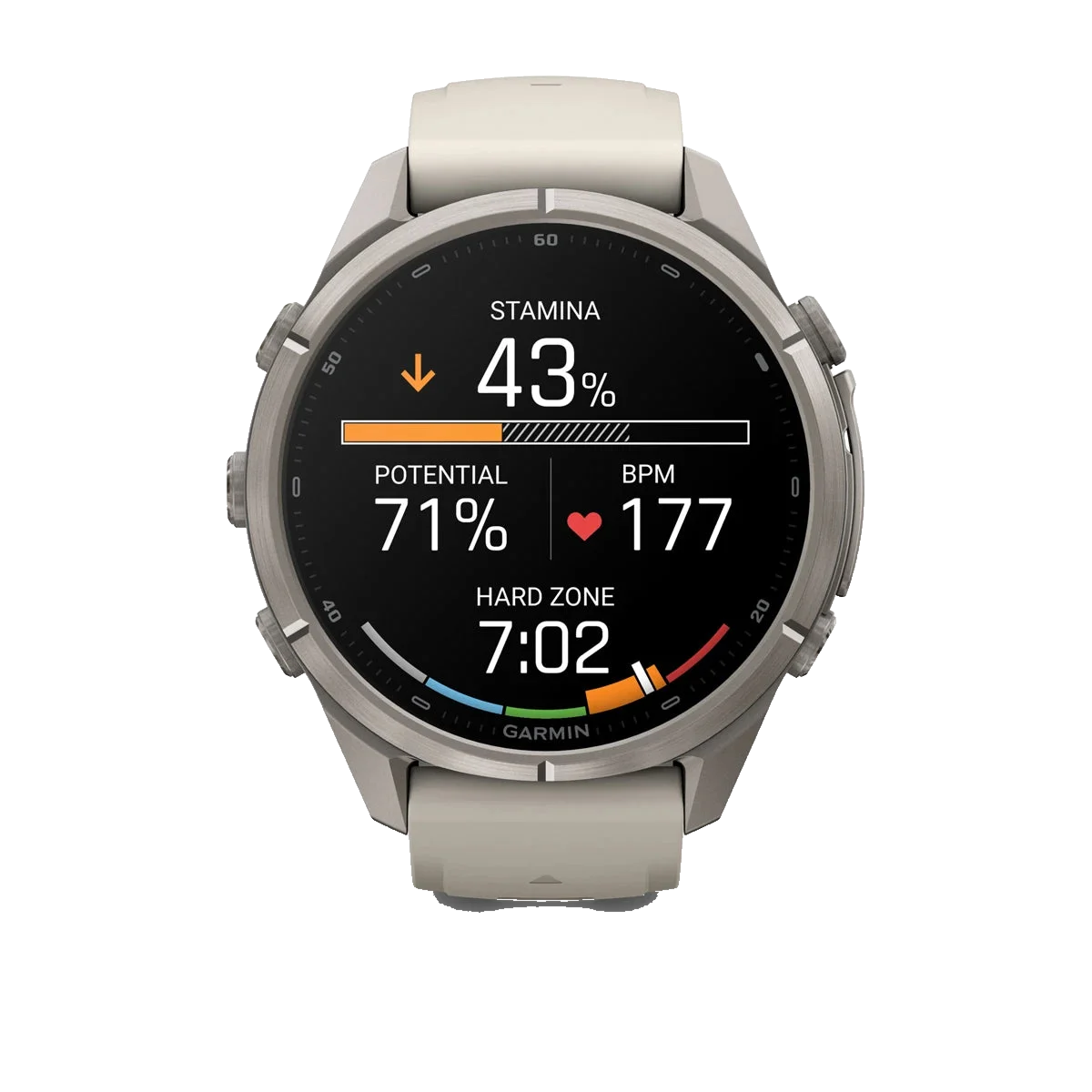 Garmin Fenix 9 Pro 43mm LTE - Grátt