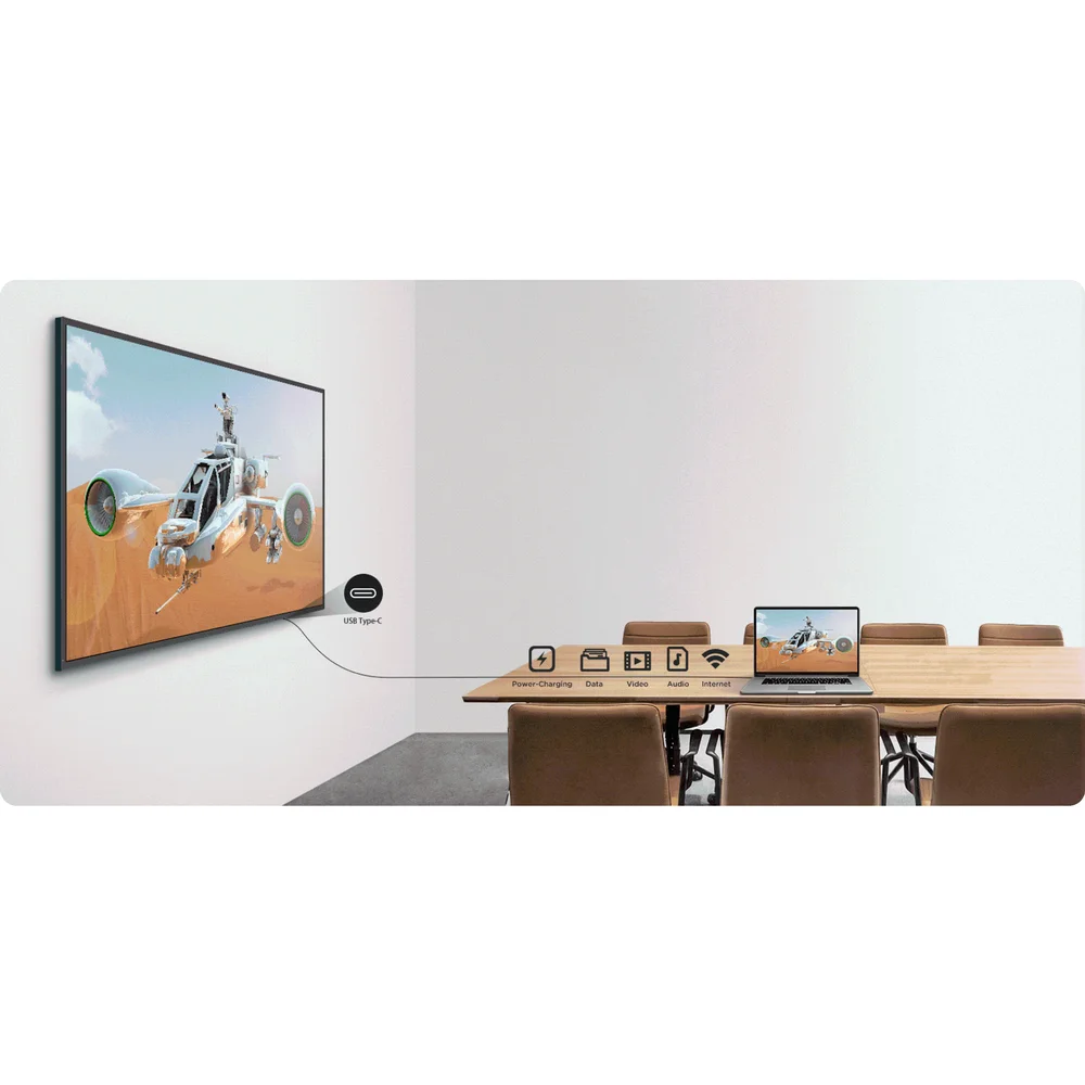 Maxhub 65" upplýsingaskjár 24/7 4K UHD