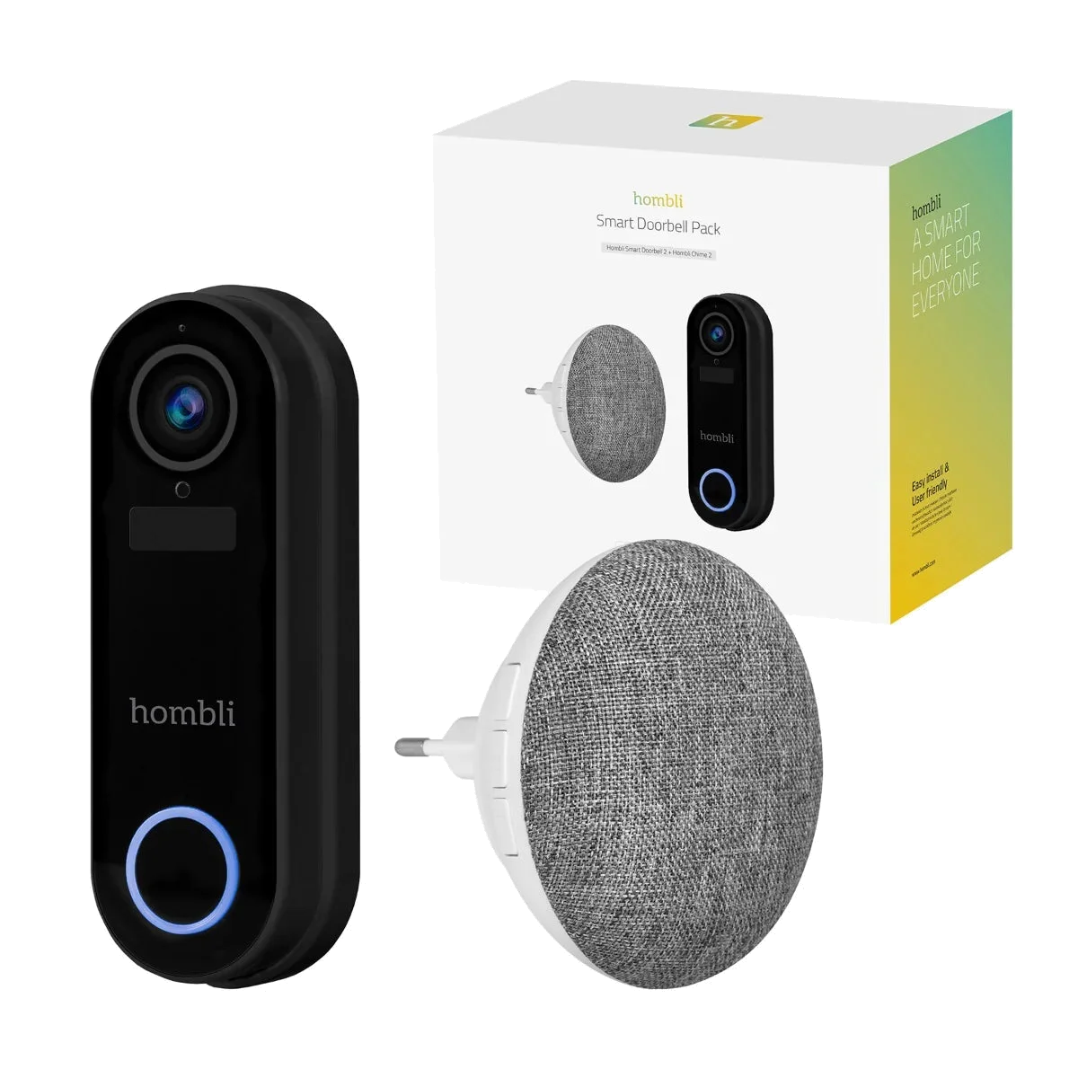Hombli Smart Doorbell 2, White