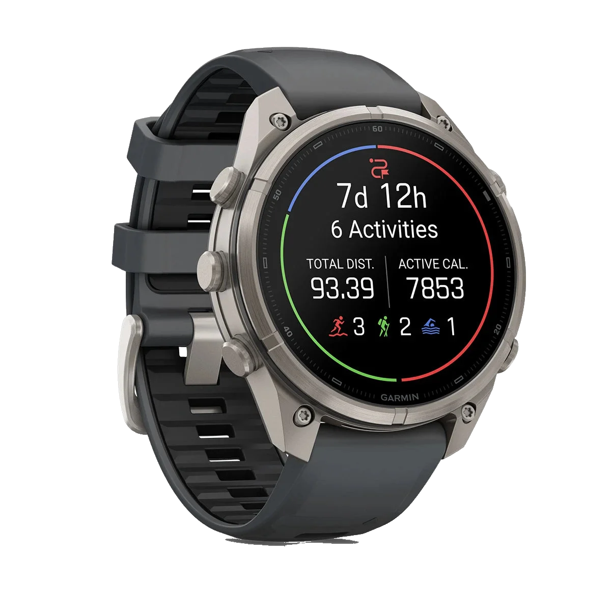 Garmin Fenix 9 Pro 47mm LTE - Grátt/Grafít