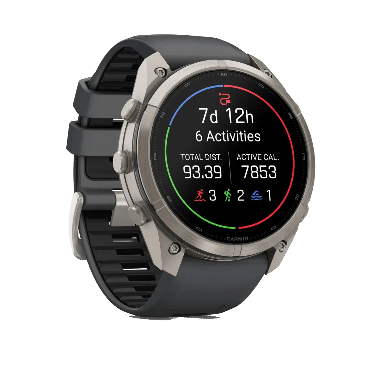 Garmin Fenix 9 Pro 51mm - Dökkgrátt