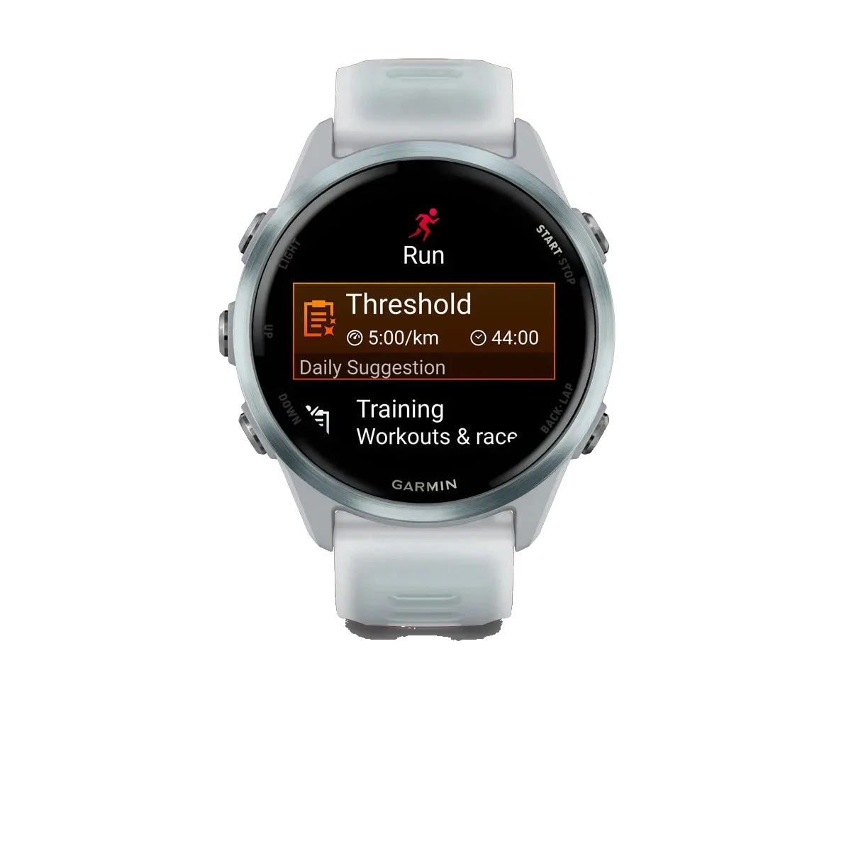 Garmin Forerunner 570 42mm - Steinhvítt/Skýjablátt