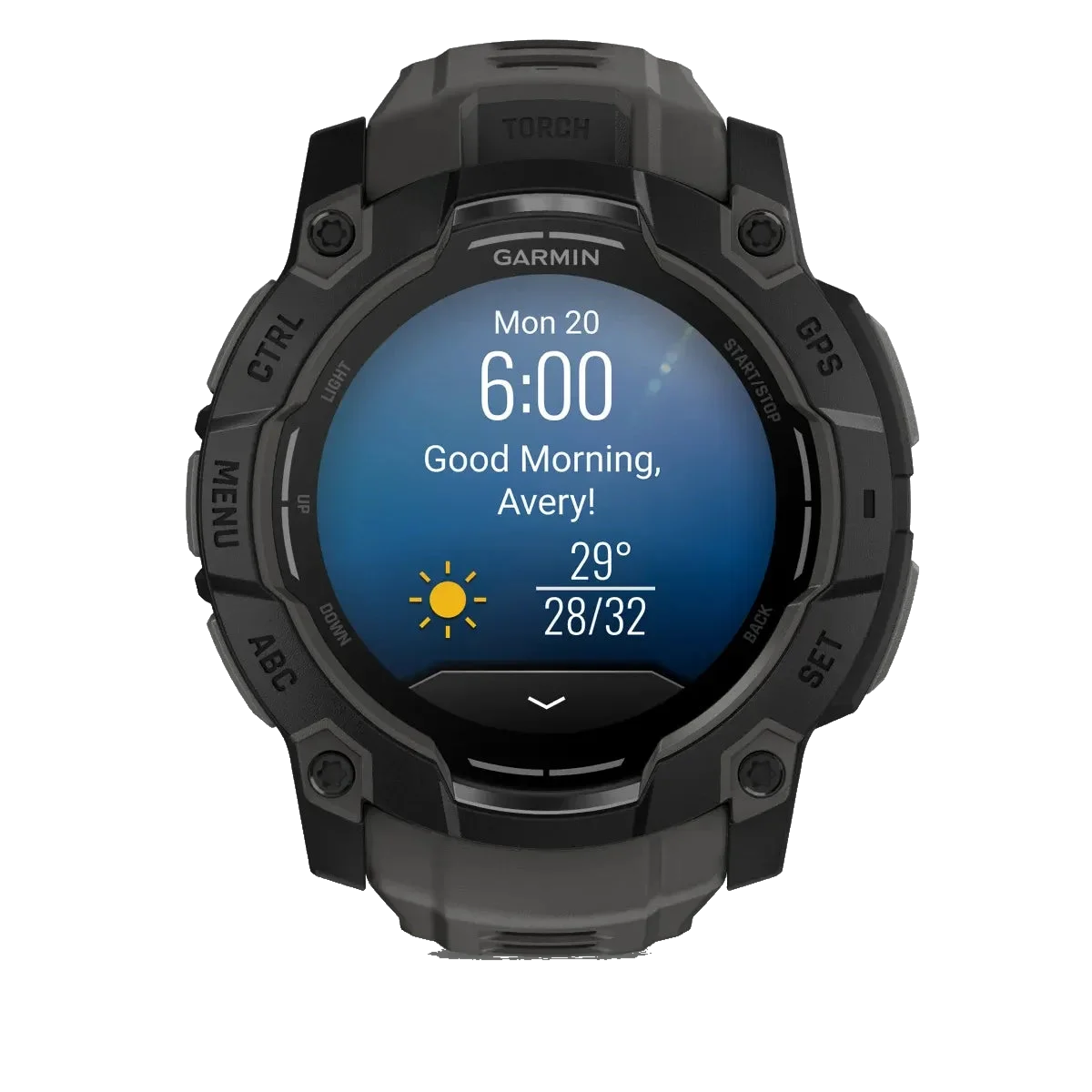 Garmin Instinct 3 50mm Amoled - Svart