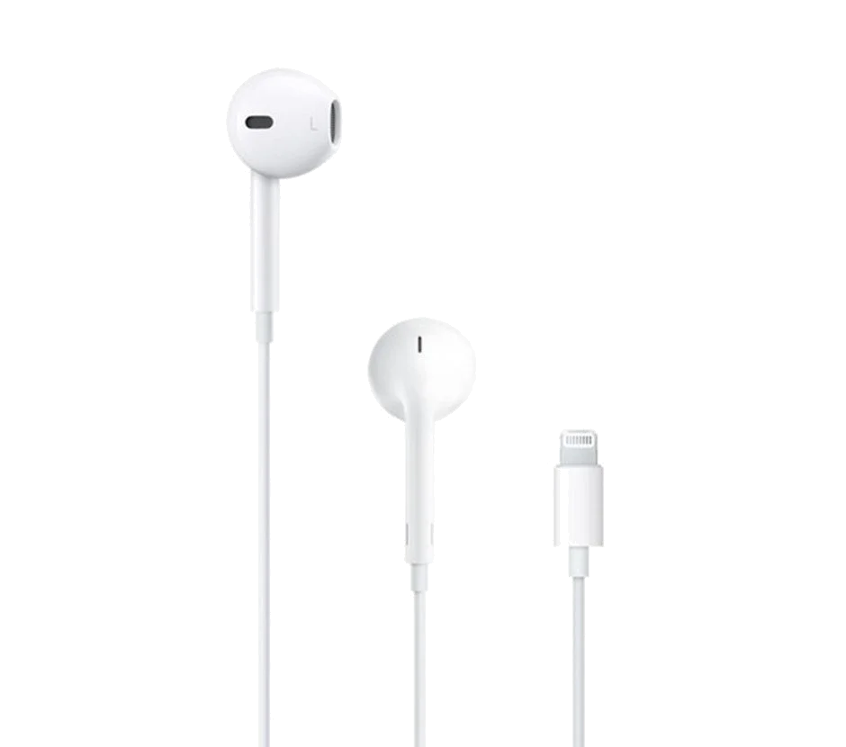 Apple EarPods w/Lightning, White
