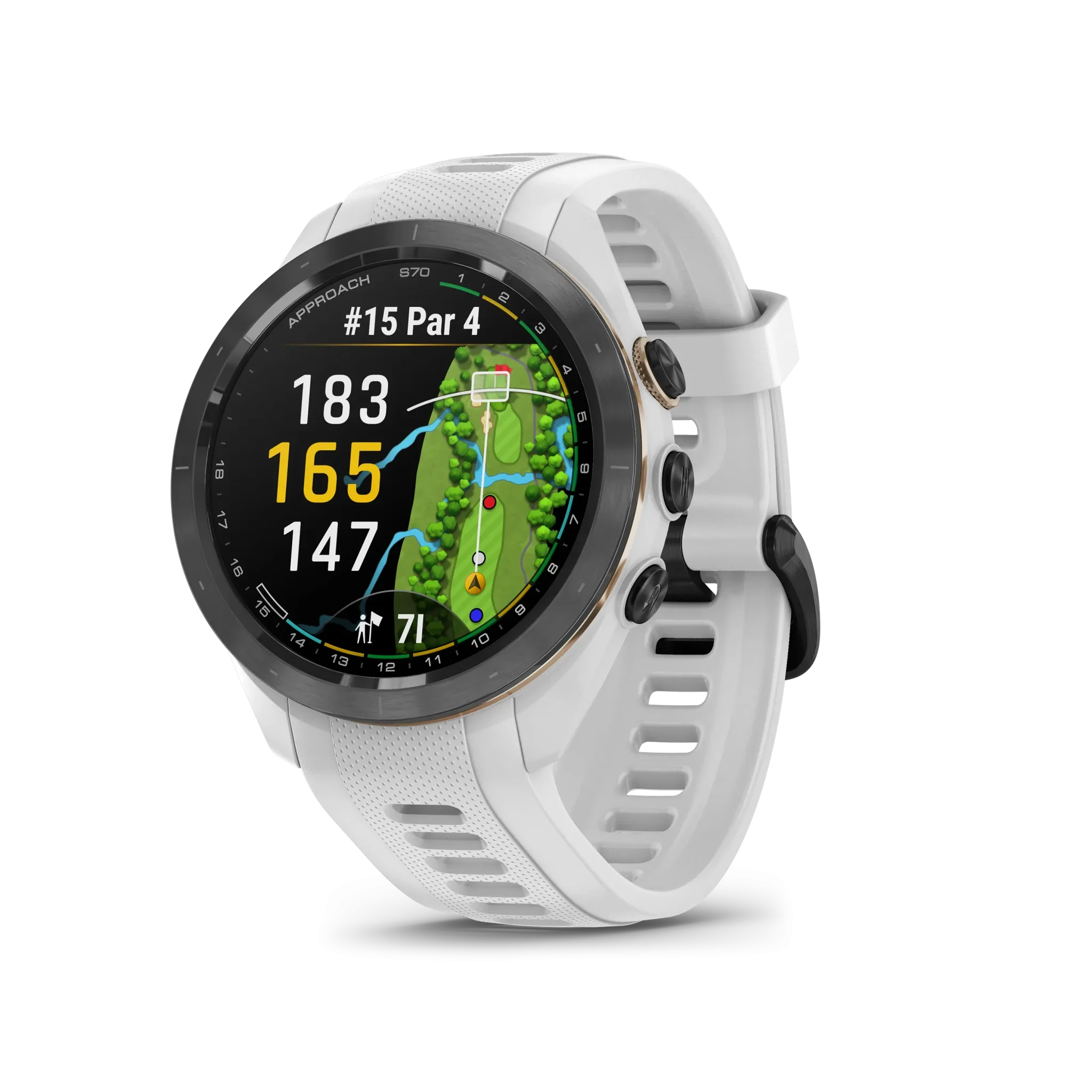 Garmin Approach S70 42mm - Hvítt