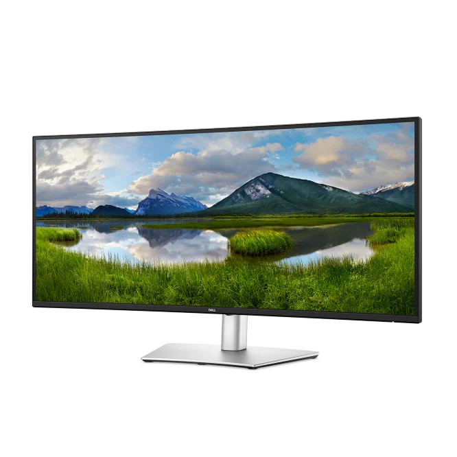 Dell Pro 34" Plus WQHD USB-C sveigður