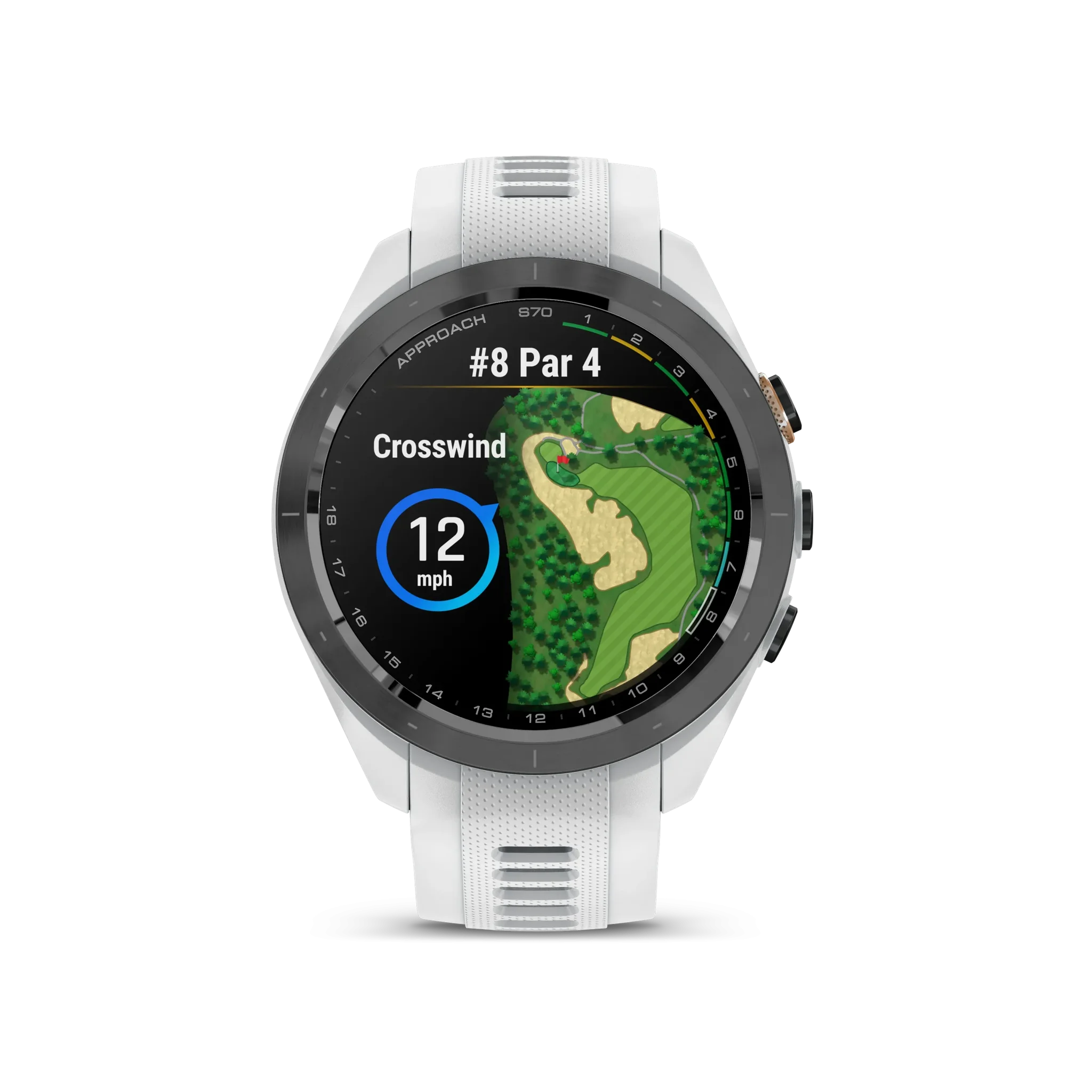Garmin Approach S70 42mm - Hvítt