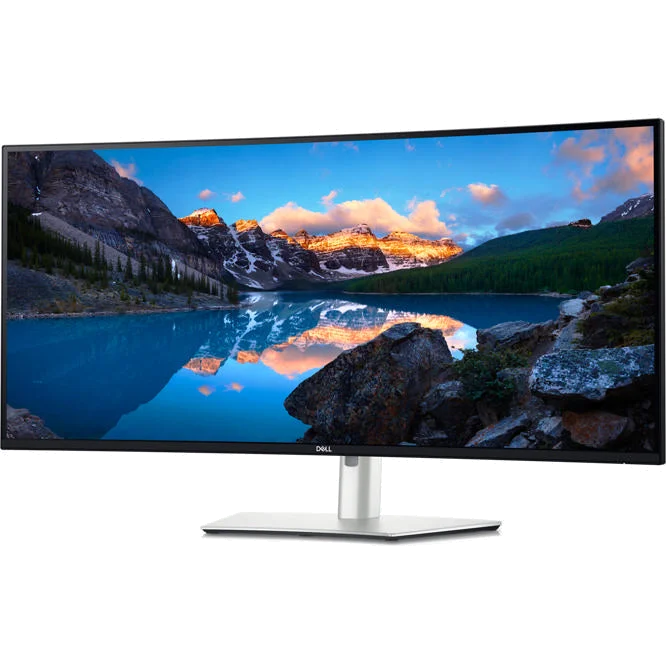 Dell UltraSharp (5120x2160) 40" sveigður skjár