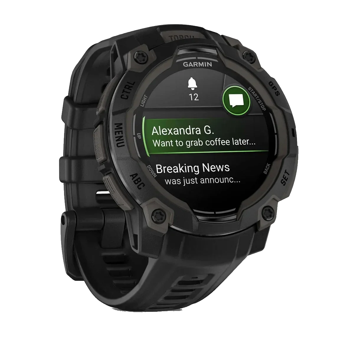 Garmin Instinct 3 45mm Amoled - Svart
