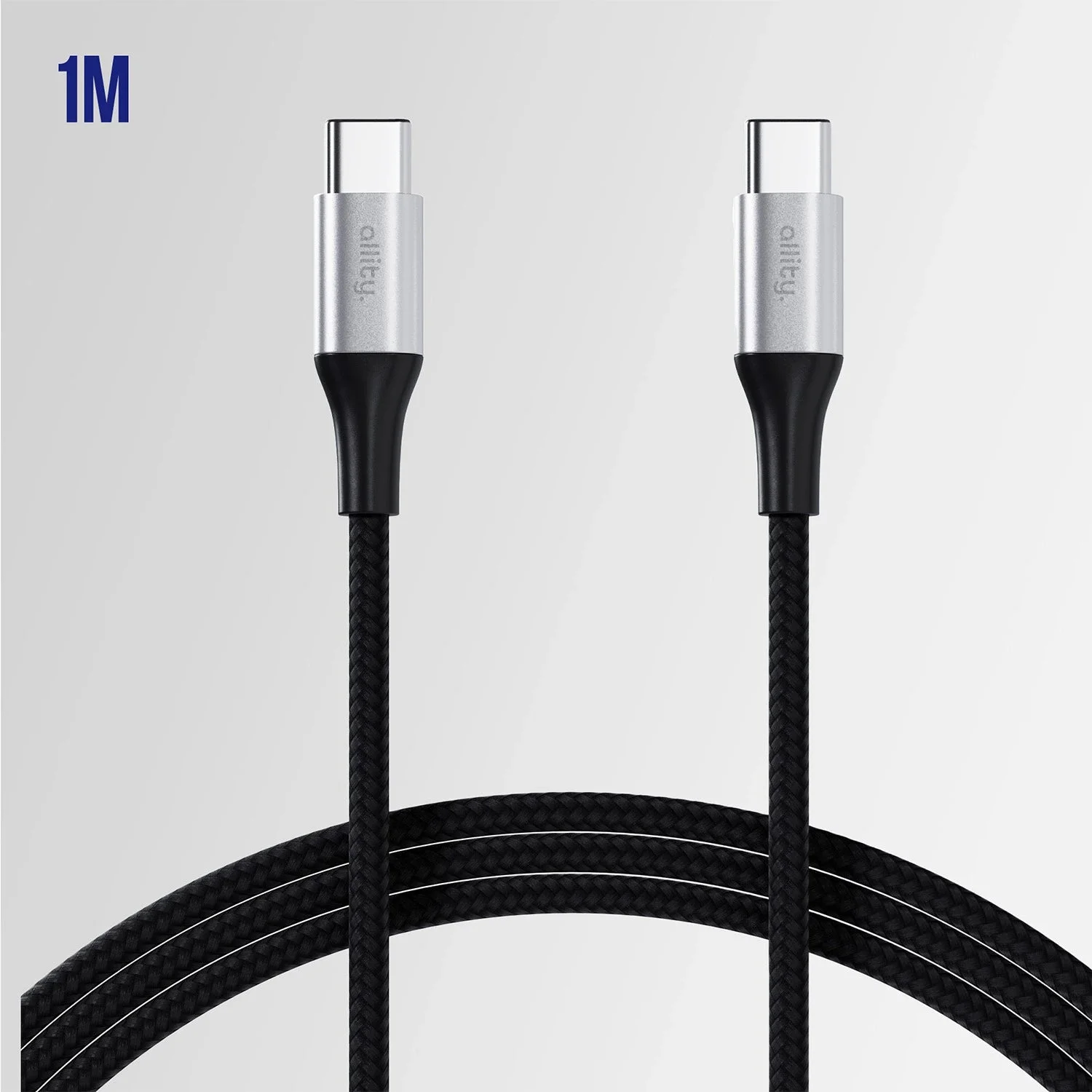 Allity USB-C - USB-C 1.0m 100W (Braided)