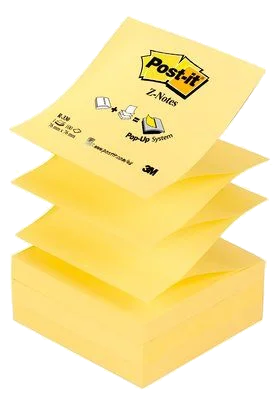 3M Post-it Z-Notes 76x76 yellow (12)