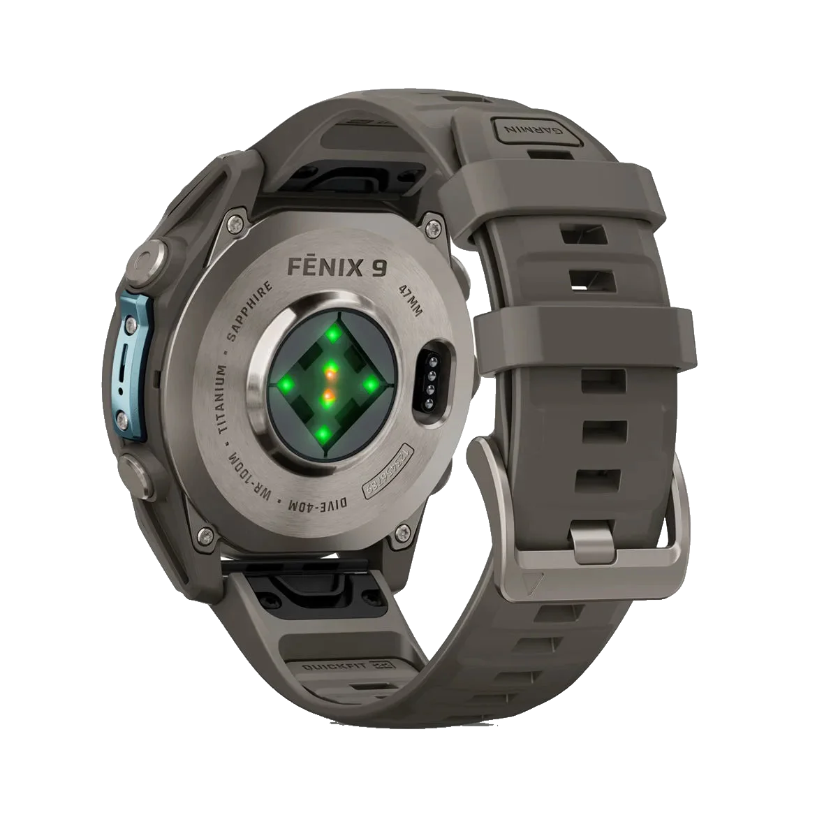 Garmin Fenix 9 47mm - Dökkgrátt