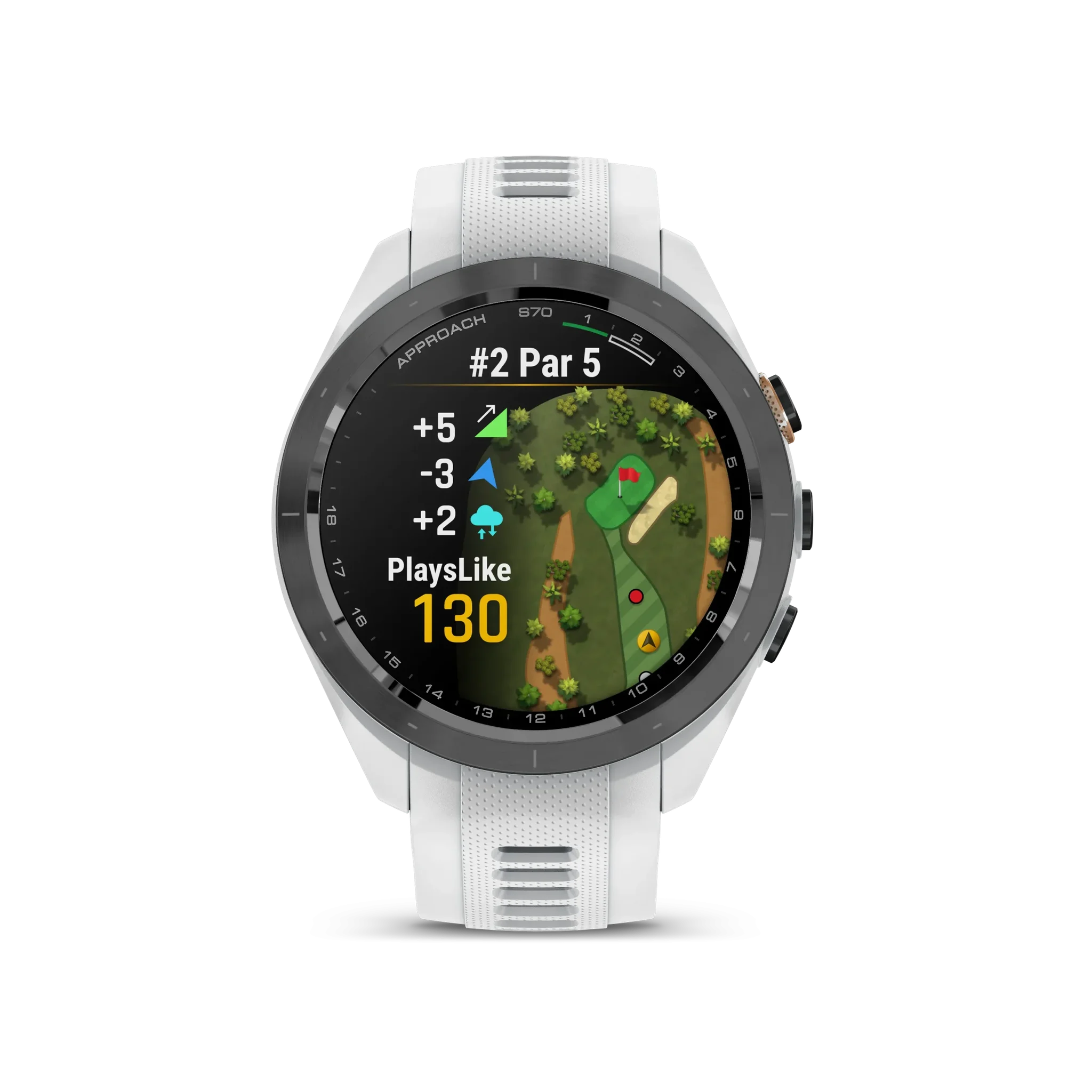 Garmin Approach S70 42mm - Hvítt