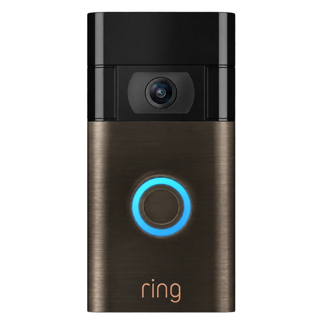 Ring Video Doorbell (2. kynslóð, 2020), Venetian Bronze – framhlið