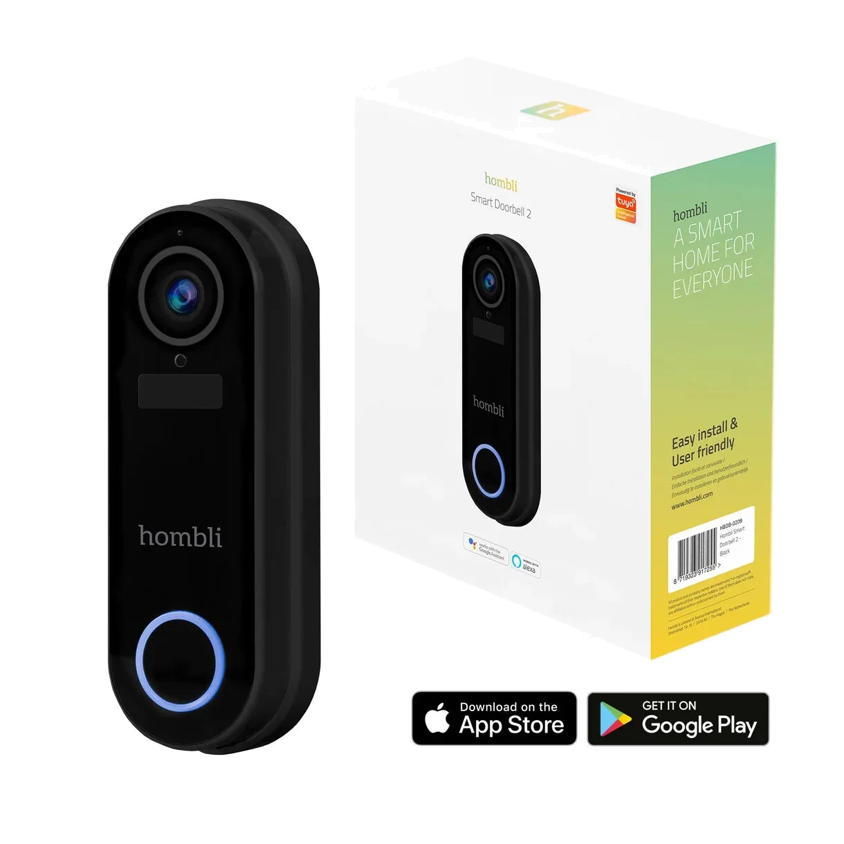 Hombli Smart Doorbell 2, White