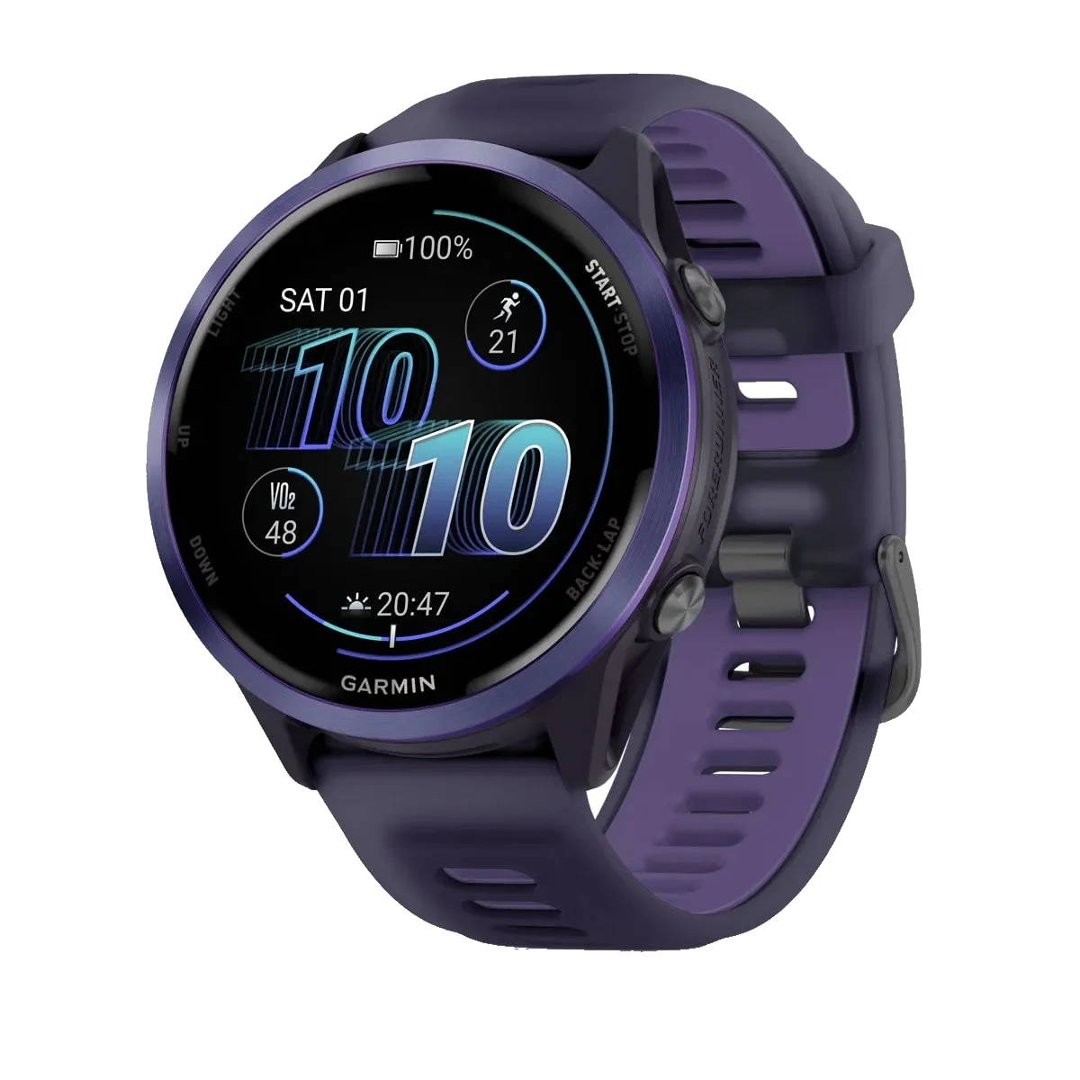Garmin Forerunner 570 47mm - Fjólublár/Indígóblár