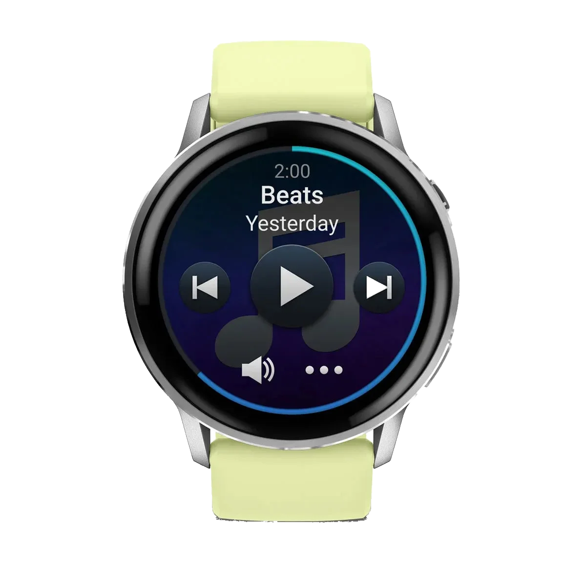 Garmin Venu 4 45mm - Silfur/gult