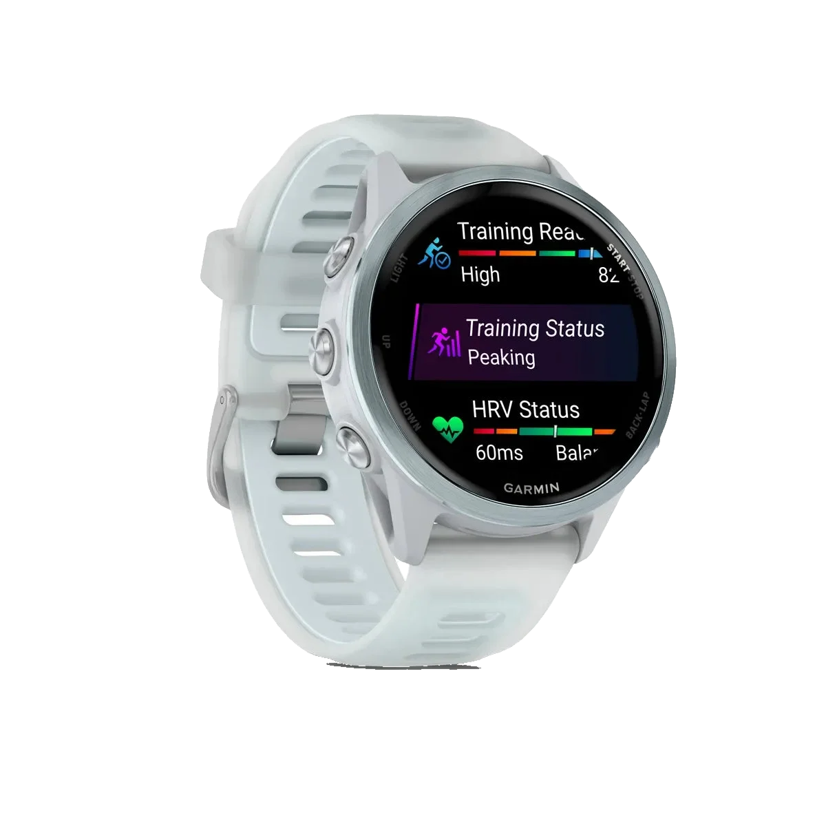Garmin Forerunner 570 42mm - Steinhvítt/Skýjablátt