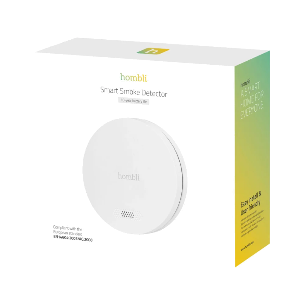 Hombli Smart Smoke Detector - Hvítur