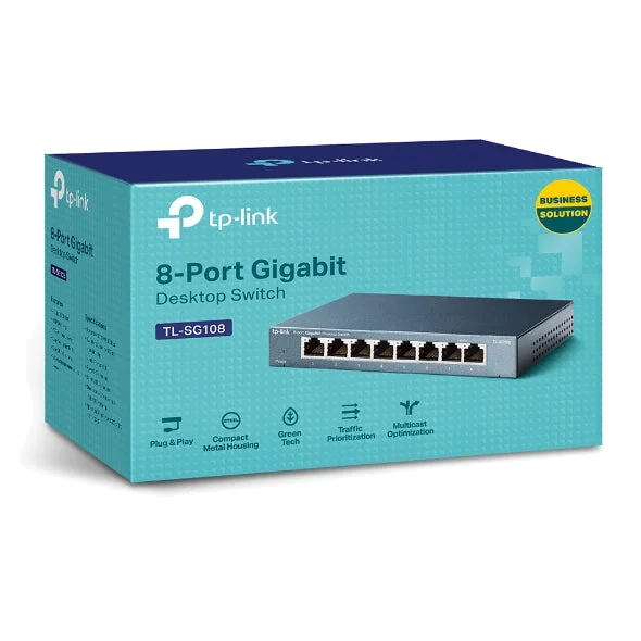TP-Link 8-Port 10/100/1000Mbps Desktop Switch