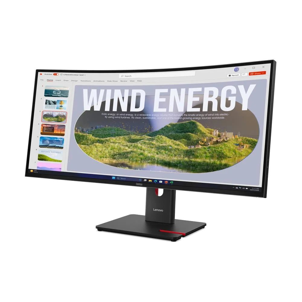 Lenovo ThinkVision P34w 34" 3440x1440 3800R USB-C/DP/HDMI 60Hz